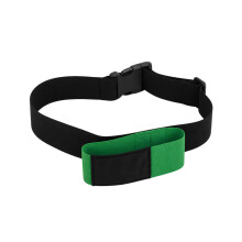 Nylon Golf Swing Guide Belt with Secure Closure for Practice Black
