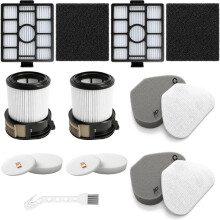 IA3243 Replacement Filter for PowerDetect Clean Empty Pet Pro Vacuum Filter for IA3240, IA3241 IA3242