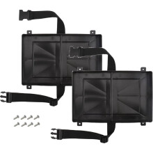 Groep 24 Accubak voor Auto, Marine, RV, Boot Accubak, Serie met Band Accubak voor Boot (2 Pack)