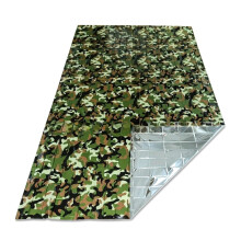 Outdoor Survivals First Aids Blankets Emergencies Thermal Blankets Tear Jungle camouflage