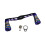Fishing Handle Replacement with Two Knobs for Service Use Tasks Purple 1