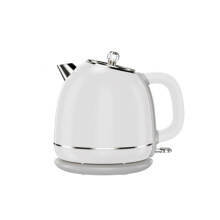Bouilloire Électrique Portable 1,7 L 220V avec Arrêt Automatique, Bouilloire Électrique en Acier Inoxydable 304, Prise EU