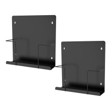 2 Pack Vinyl Storage Display Holder , Wall Mount Vinyl Record Shelf, Vinyl Record Stand Display