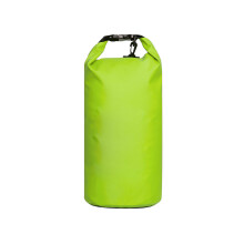 Outdoor Waterproof Dry Bag 500D PVC Roll Top Closure For Rafting Hiking Swimming Green 20L