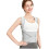 Upper back support wrap with vented panel for reading and routine use L 1