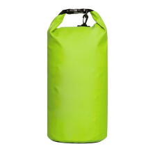 Strong Waterproof Bag PVC Roll Top Seal Shoulder Bag For Hiking Beach 5L to 30L Green 30L