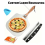 Personalised Engraved 12" Pizza Peel Aluminium Foldable Wood Handle Pizza Paddle 1