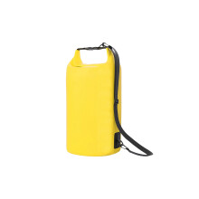 Outdoor Waterproof Dry Bag PVC Roll Top Closure For Canoeing Camping Snorkeling Yellow 10L