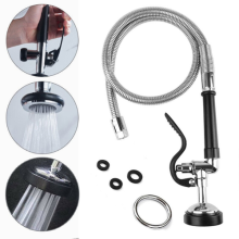 New Pre-Rinse Spray Head & 1m Hose for Commercial Kitchen Tap Replacement UK