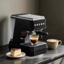 Smart Coffee Maker Electrical Coffee Machine Espresso Cappuccino Milk Frother