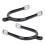 Horse Riding Spur Horse Boot Spur with Strap for Routine Schooling Task Use M 1