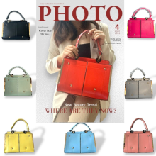 Women’s PU Leather Tote Bag Summer Shoulder Handbag Party Purse lady bags