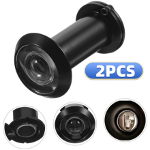 2pcs Door Peephole Safety Viewer Zinc Alloy Adjustable Camcorder Privacy Cover