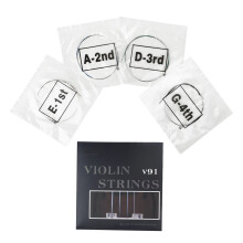 4 Strings Violin String Sets, Medium Scale Medium Tension Steel Core Warm copper alloy