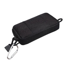 Military Pack Small Card Pouch Rectangles Shape Phone Pack Military Waist Bag Black Color