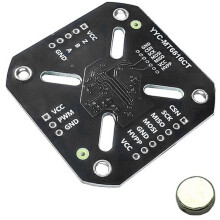 MT6816 Magnetencoder MT6816CT, 15-Bit Absolutwert AB1024 Unterstützt ABZ/SPI/PWM Kommunikation für Bürstenlose Motoren
