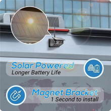 WIFI Wireless Rear View Backup Camera Solar Powered Reverse Cam with AHD 5" Monitor for Campers Truck Trailer