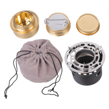 Portable Alcohols Burners Cooking Stove Camp Stove Picnics Barbecue Furnaces Black