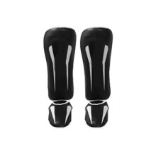 Martial Art Kicking Sparring Training Protections Guards, Kickboxing Shin Guard Black M