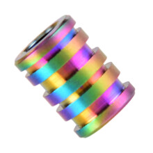 Lanyards Beads Cylindrical Parachutes Cord Beads Titaniums Alloys Knife Beads Color large