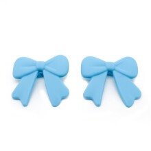 2 Pcs Bows for Headphones, Adjustable Silicone Cute Headset Accessories, Kawaii Gaming Gear Charm Decoration