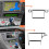 Prius Navigation Panel Abdeckung Kohlefaser 7 14