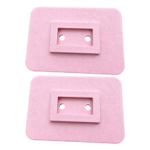 Motorhome Support Plate Pair Foot Pedals Pack for Rough Terrain and Camp Use Pink