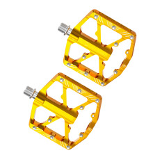 Dustproof Mountain Bikes Pedalling Bikes Alloys Wide Platform Bikes Pedalling Gold