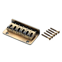 6 String Electric Bass Guitar Fixed Bridge Slanted Head Guitar Hardtail Bridge