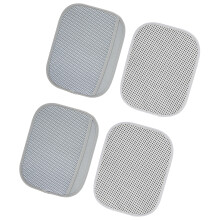 Polyester Lumbar Pad Inserts, 4Piece Waist Support Set for Commute Use G s d m