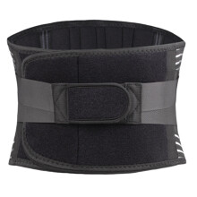 Breathable Adjustable Double Pull Lumbar Support Lower Back Brace Ergonomic M