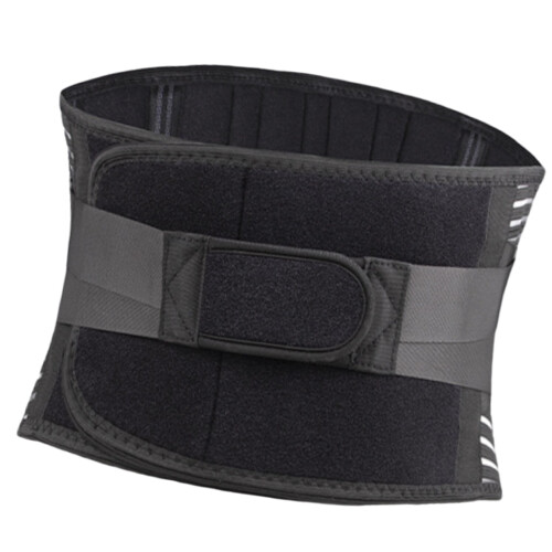 Breathable Adjustable Double Pull Lumbar Support Lower Back Brace Ergonomic L
