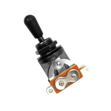 Guitar Guitar Pickup Switch 3 Way Toggle Switch with Tip Pickup Selector Switch Black