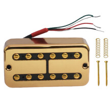 Electric Guitar Neck Pickup Guitar Hardware Guitar Accessories Metal Texture Gold 50mm