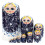 Wood Russian Nesting Dolls 10Pcs Classical Matryoshka Table Decors Stackable Toy 1