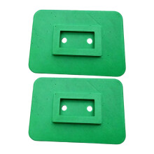 1 Pair Foot Pedals Foot Base Plates for Motorhome Camping and Campground Use Green