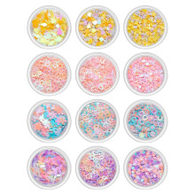12Box Butterfly Flower Bear Nails Art 3D Nail Charms Various Shapes and Colors 12Y083