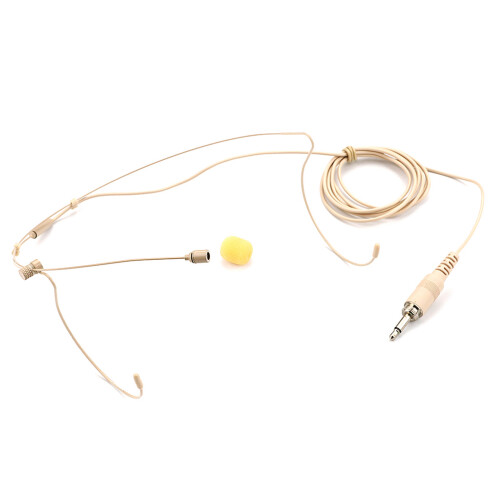 Headset Headworn Microphone Double Earhook Headworn Mic for Stage Performances