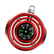 Outdoor day use guide with 4.8cm size for hiking and camp travel Red