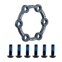 Electric Scooter Brake Disc Aluminium Alloy 6 Hole Brake Disc With 6 4mm with screws
