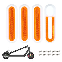 Electric Scooter Wheel Cover Scooter Side Wheel Cover Scooter Rear White decorative yel