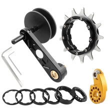 Road Bike Chain Tensioner Adjustment Chain Guide Single Speed Chain Tensioner 13T