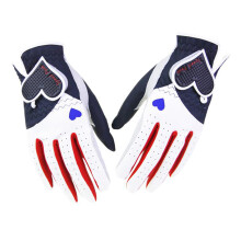 1 Pair Flexible Wear Golfings Performances Women Leather Grip Golfer Gloves 18 yards