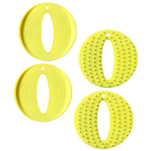 4Pcs Shot Helper Pain Blocker Device Reusable Shot Pain Blocker Device Yellow
