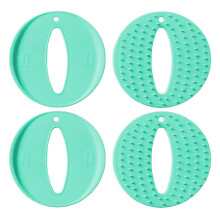 4Pcs Shot Pain Reducer Set Shot Helper Pain Blocker Device Reusable Shot Pain Green
