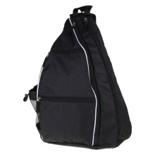 Sport Pickleball Backpack, Adjustable Pickleball Bag Sport Pickleball Slings Bag Black