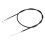Pull Cable Assembly, Black Manual Control Line 20Mm for A35 Moped Repair 1