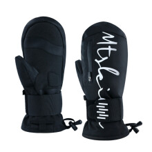 Ski Gloves, Winter Skiing Gloves Thermal Gloves Touchscreens Winter Warm Gloves S Black