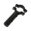Motorcycle Spotlight Mount Bracket for 19-33 mm Handlebar Use Black 1