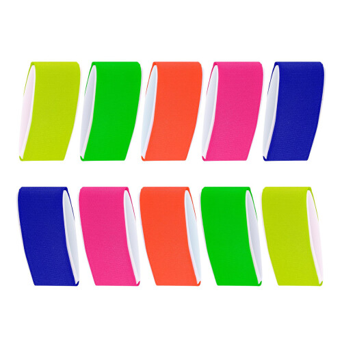 10Pcs Ski Strap Fasteners Adjust able Ski Wrap Tie Snowboard Strap Fixed Tape